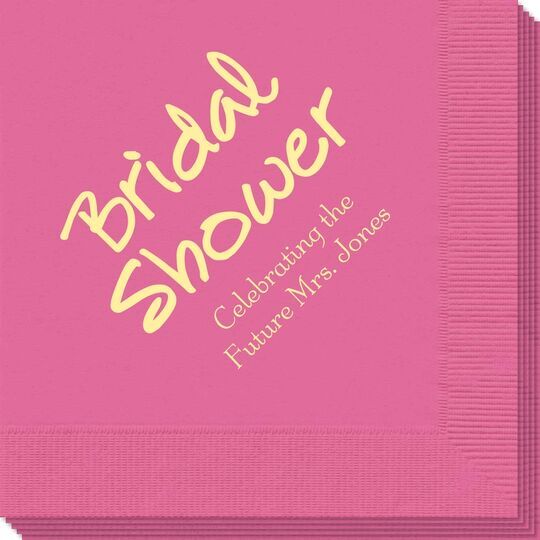Studio Bridal Shower Napkins
